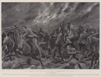 The Mishap to the Victorians at Burgspruit on 12 June